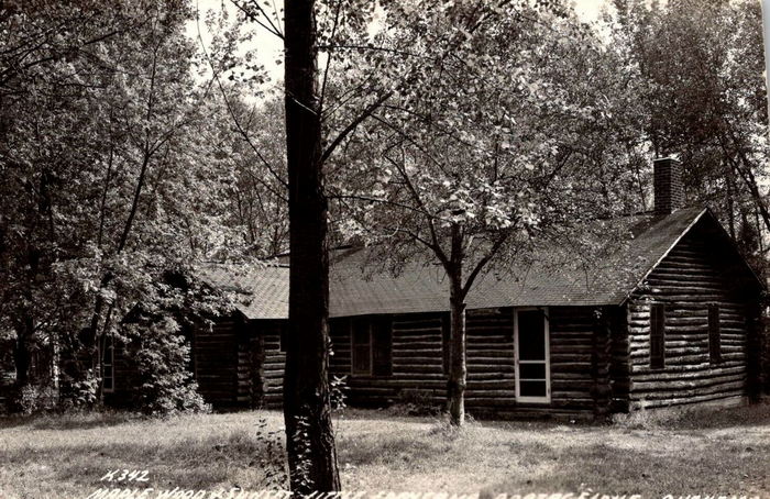 Little Eden Camp - Vintage Postcard (newer photo)